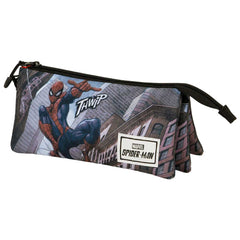 Marvel Spiderman Arachnid-Astuccio Triplo FAN 2.0, Rosso