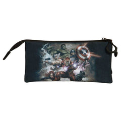 Marvel Los Vengadores Troupe-Portatodo Triple FAN 2.0, Verde