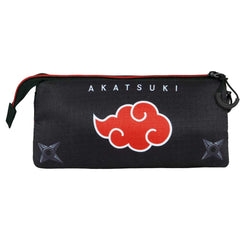 Naruto Sunrise-Estuche Portatodo Triple ECO, Negro