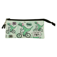 Oh My Pop! Dinorrr-Portatodo Triple FAN 2.0, Verde