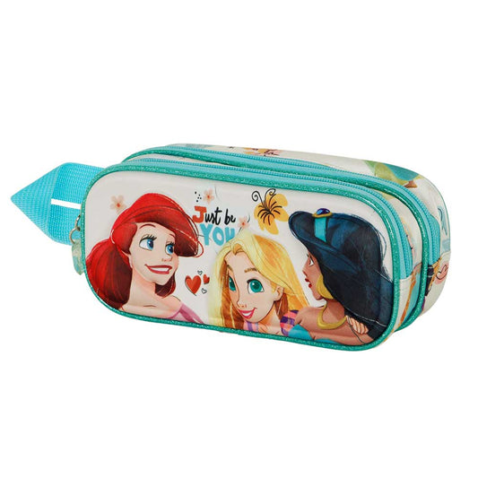 Disney Principesse You-Astuccio 3D Doppio, Bianco