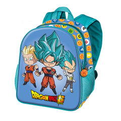 Dragon Ball (Bola de Dragón) Three-Mochila Basic, Azul