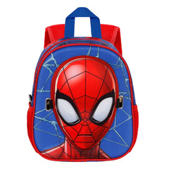 Marvel Spiderman Badoom-Zainetto Maschera, Rosso