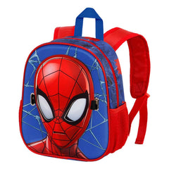 Marvel Spiderman Badoom-Zainetto Maschera, Rosso