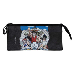 One Piece Pirates-Portatodo Triple FAN 2.0, Azul