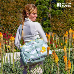 Looney Tunes Tweety (Titti) Clouds-Borsa per Passeggino Mommy, Verde