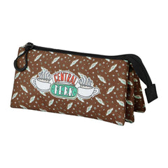 Friends Central Perk-Trousse Triple FAN 2.0, Brun