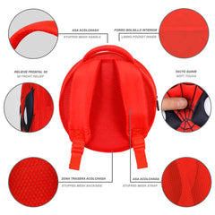 Marvel Spiderman Send-Zainetto Emoji, Rosso