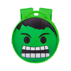 Marvel Hulk Send-Zainetto Emoji, Verde