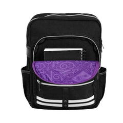 Wednesday Mercoledì Varsity-Zaino Oxford, Nero