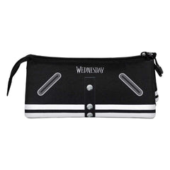 Wednesday Varsity-FAN Triple Pencil Case 2.0, Black