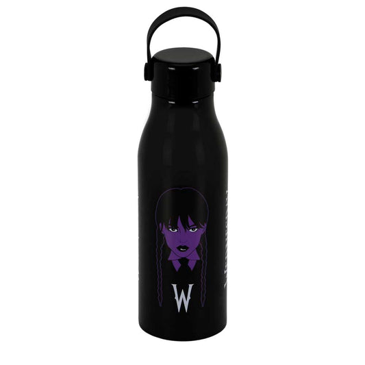 Wednesday Mercoledì Braid-Bottiglia, Nero