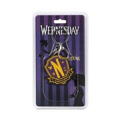 Wednesday Miércoles Emblem-Llavero Brand, Lila