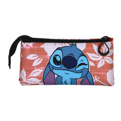 Disney Lilo and Stitch Maui-FAN Triple Pencil Case 2.0, Pink