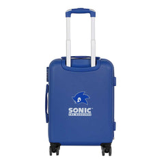 Sonic The Hedgehog Sight-Valigia da Cabina ABS 4 Ruote, Blu