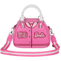 Barbie Varsity-Bowling Fashion Handbag, Pink