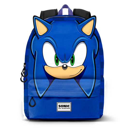Sonic The Hedgehog - SEGA Sight-Sac à dos HS Heady FAN, Bleu