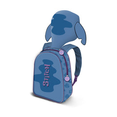 Disney Lilo and Stitch Lemur-Hooded Backpack, Blue