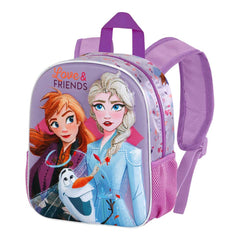 Disney Frozen 2 Friends-Zainetto 3D Piccolo, Fucsia