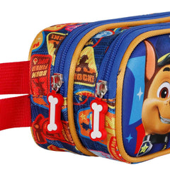 Paw Patrol La Pat' Patrouille Duty-Trousse 3D Double, Multicolore