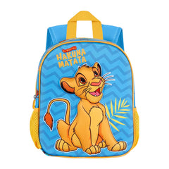 Disney El Rey León Hakuna-Mochila 3D Pequeña, Azul
