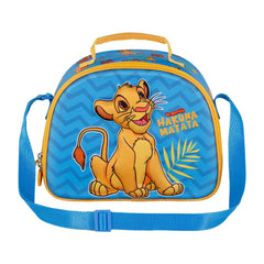 Disney Il Re Leone Hakuna-Borsa Porta Merenda 3D, Blu