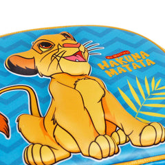 Disney Il Re Leone Hakuna-Borsa Porta Merenda 3D, Blu