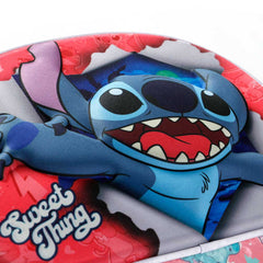 Disney Lilo e Stitch Thing-Borsa Porta Merenda 3D, Rosa