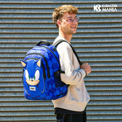 Sonic The Hedgehog Sight-Zaino Running PLUS, Blu