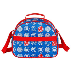 Marvel Avengers Mini Heroes-Borsa Porta Merenda 3D, Multicolore
