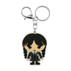 Wednesday Miércoles Chibi-Llavero Brand, Negro