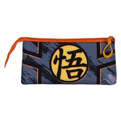 Dragon Ball Warrior-Triple Pencil Case, Multicolour