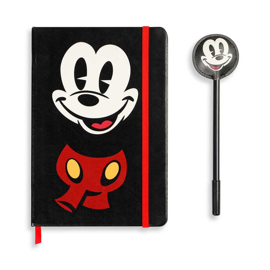 Disney Topolino Face-Confezione Regalo con Diario e Penna a Sfera Fashion, Multicolore