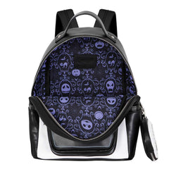 Disney Nightmare Before Christmas Face-Zainetto Heady, Nero