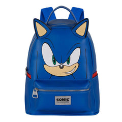 Sonic The Hedgehog - SEGA Face-Sac à dos Heady, Bleu