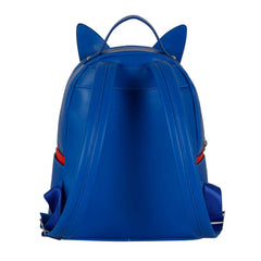 Sonic The Hedgehog - SEGA Face-Sac à dos Heady, Bleu