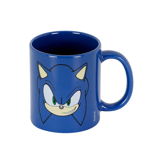 Sonic The Hedgehog - SEGA Face-Tasse, Bleu