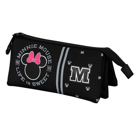 Disney Minnie Mouse Symbol-Astuccio HS Silver, Nero