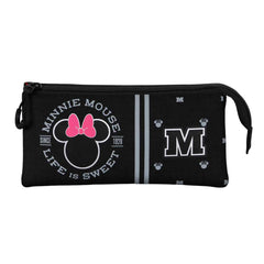 Disney Minnie Mouse Symbol-Portatodo HS Silver, Negro