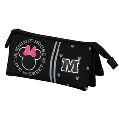 Disney Minnie Mouse Symbol-Portatodo HS Silver, Negro