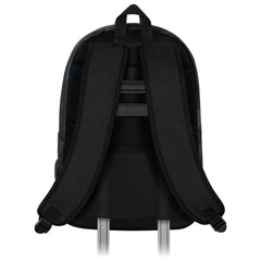 Marvel Metal-Silver HS Backpack, Black
