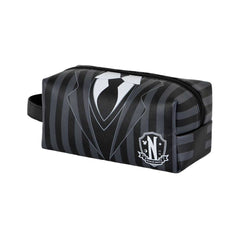 Wednesday Mercoledì Uniform-Borsa da Toilette da Viaggio Brick PLUS, Nero