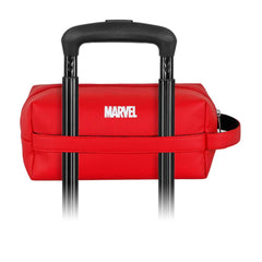 Marvel Spiderman Spider-Borsa da Toilette da Viaggio Brick PLUS, Rosso
