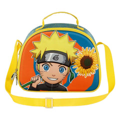 Naruto Peace-Borsa Porta Merenda 3D, Multicolore