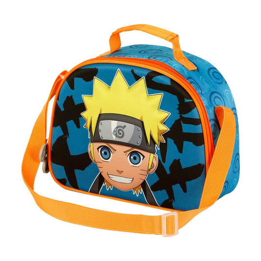 Naruto Happy-Sac Repas 3D, Bleu