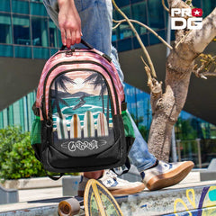 PRO-DG California-Zaino Running PLUS, Multicolore