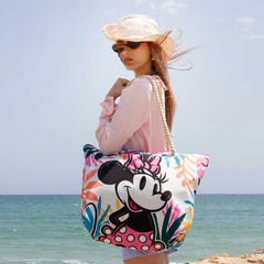 Disney Minnie Mouse Island-Borsa da Spiaggia Soleil, Multicolore