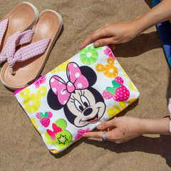 Disney Minnie Mouse Fruits-Borsa da Toilette Pochette Soleil, Multicolore