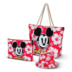 Disney Mickey Mouse Hawaii-Soleil Beach Bag, Red