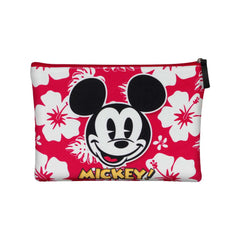 Disney Mickey Mouse Hawaii-Soleil Beach Toiletry Bag, Red
